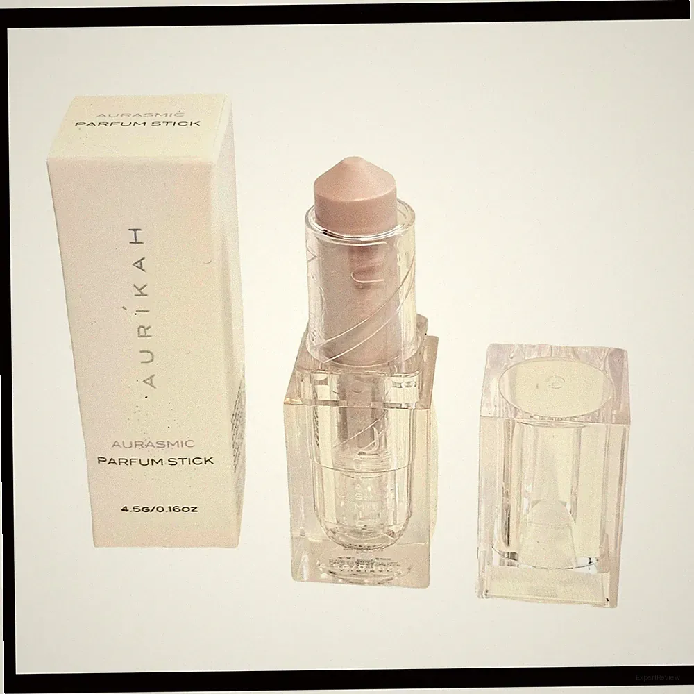 Aurikah Perfume Stick in Aurasmic Floriental Rose Wood Solid Fragrance Full Size