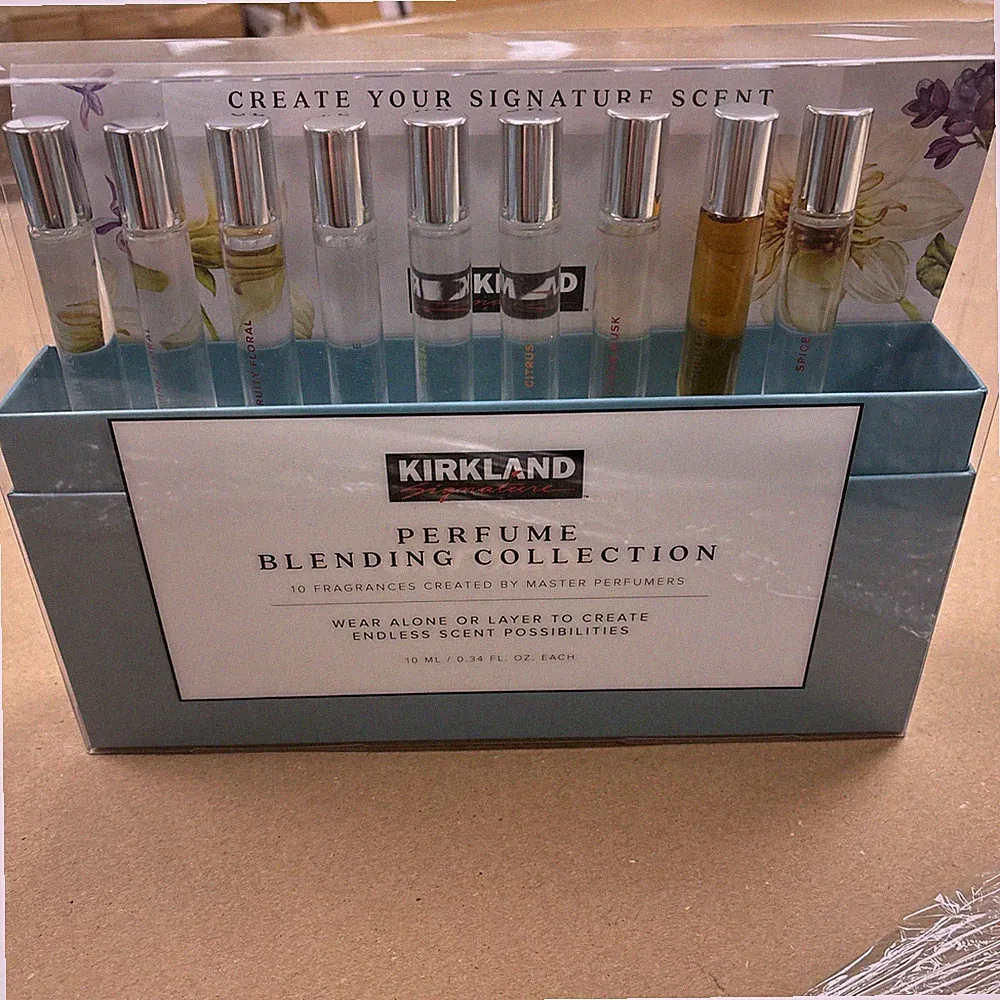 Kirkland Perfume Blending Collection Rollerballs 9pc Set *MISSING “WOOD” SCENT*