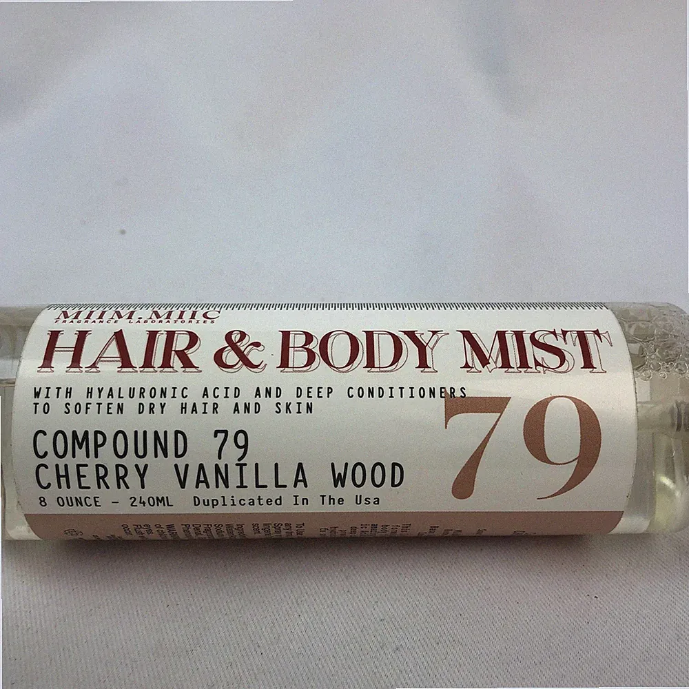 MIIM.MIIC Compound 79 Cherry Vanilla Wood Hair & Body Mist 8oz Spray Hydrating