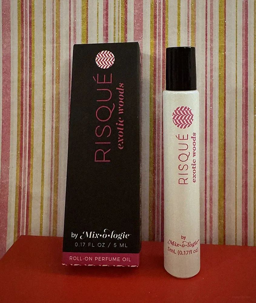 MIXOLOGIES RISQUÉ (EXOTIC WOODS) PERFUME OIL ROLLERBALL NEW W BOX