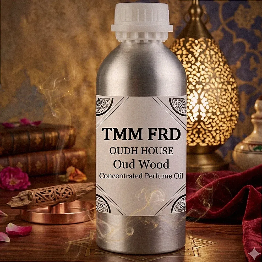 OUDH HOUSE TMM FRD Oudh Wood Concentrated Perfume Oil for Men Long Lasting 100ml