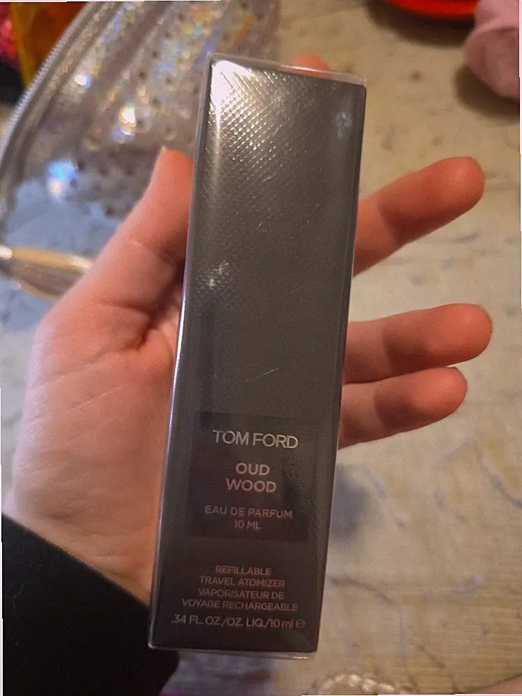 Tom Ford Private Blend Oud Wood Eau de Parfum Refillable Travel Spray 0.34 fl oz