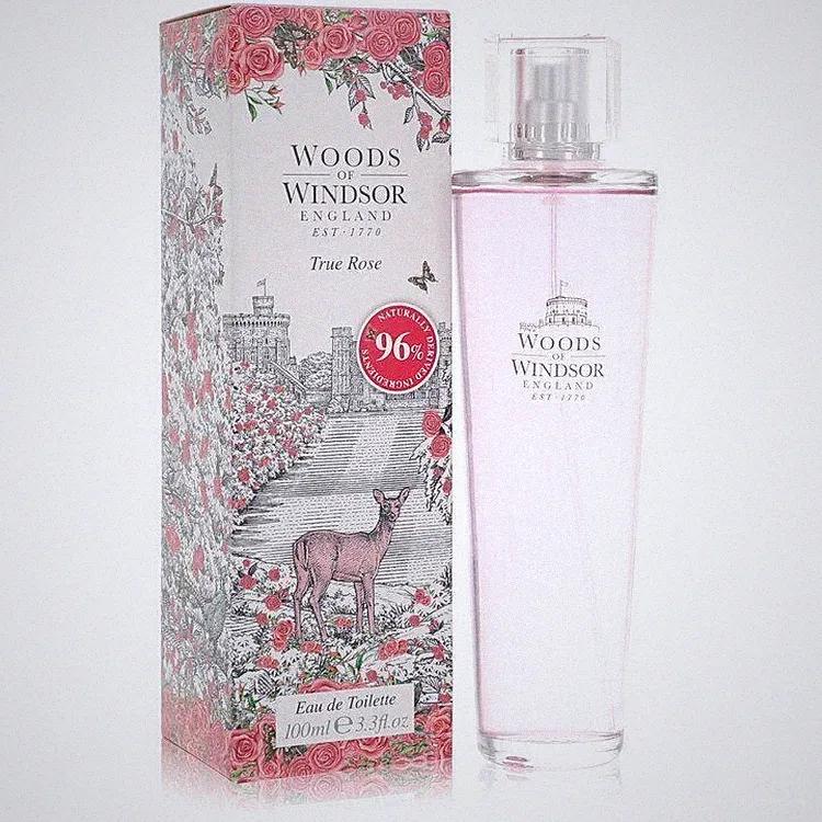 True Rose Perfume By Woods Of Windsor Eau De Toilette Spray 3.3oz/100ml Women