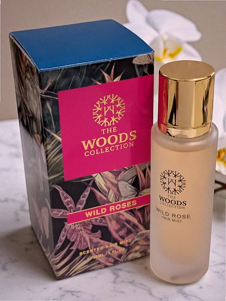 Wild Roses By The Woods Collection 1 oz/30ml Scented Hair Mist Unisex MSRP $100