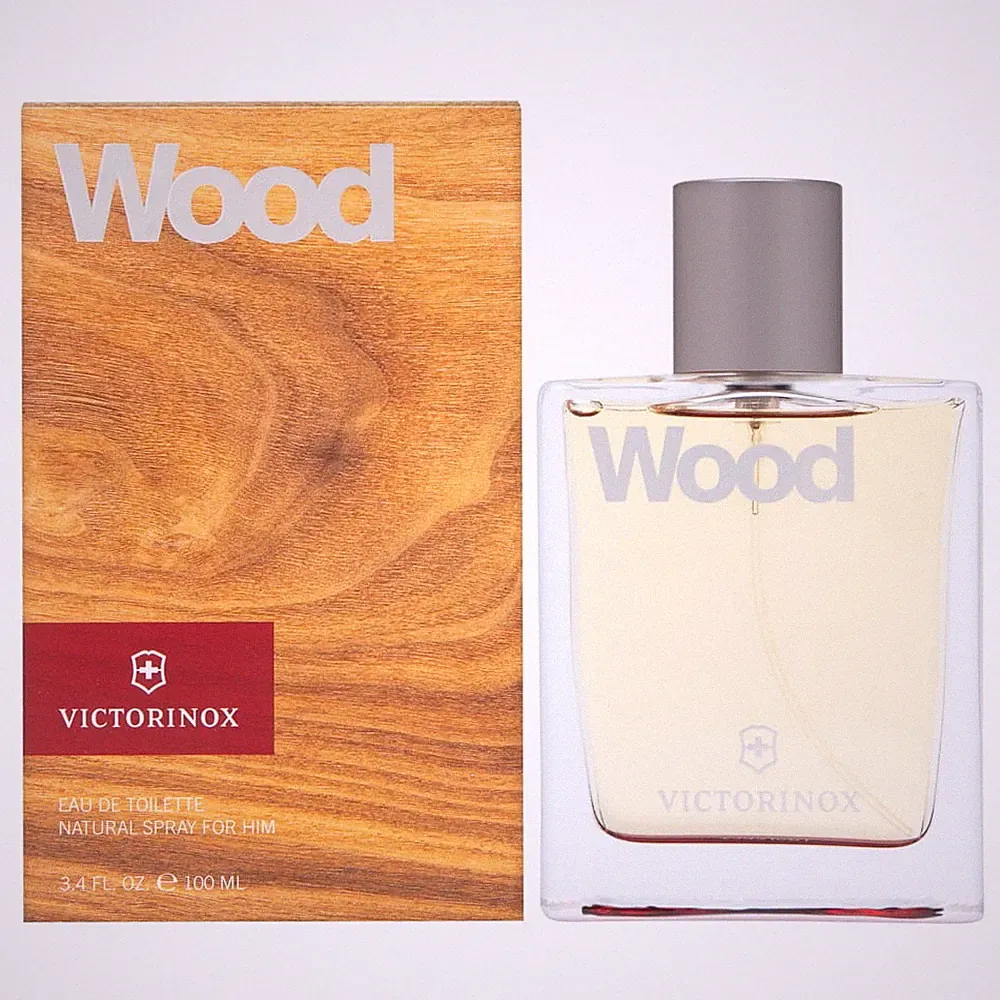 Wood by Victorinox for Men 3.4 oz Eau de Toilette Spray Brand New